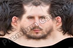 Male head texture